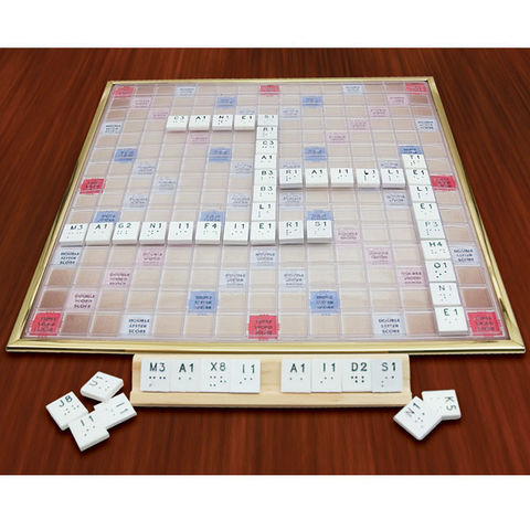 Scrabble Braille